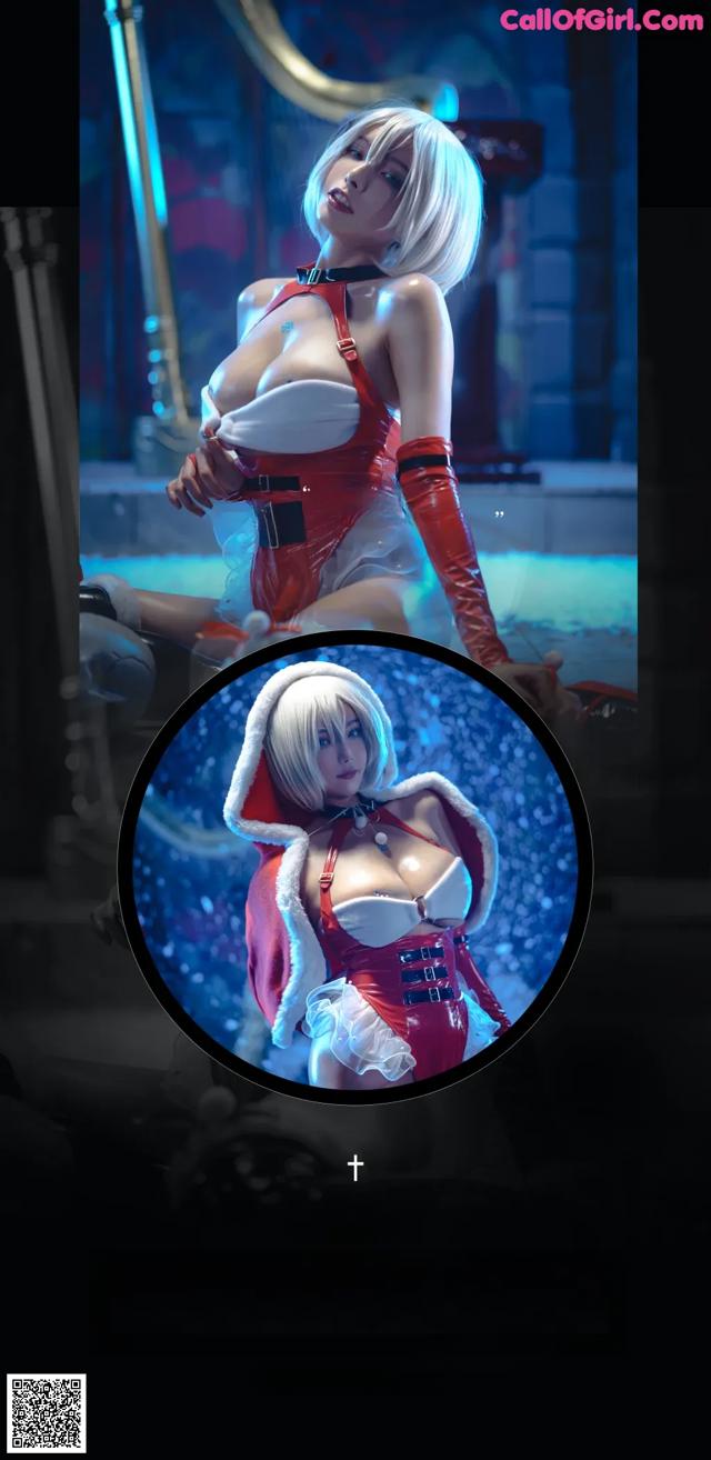 Coser@Xia Xiao Qiu Qiu Qiu (夏小秋秋秋) No.015: 暗黑圣诞童话 (44 photos)